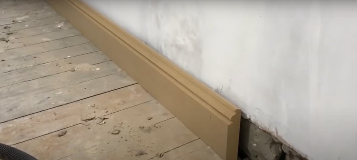 skirting board on your wall